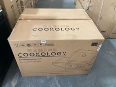 COOKOLOGY TENNESSEE FREESTANDING OUTDOOR GAS BBQ WITH SIDE BURNER IN BLACK - RRP £159 (PALLET 2)