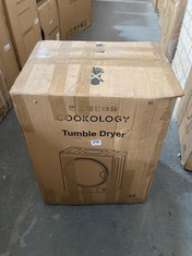 COOKOLOGY 2.5KG MINI TUMBLE DRYER IN WHITE - MODEL NO.CMVD25WH - RRP £154 (PALLET 22)