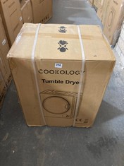 COOKOLOGY 2.5KG MINI TUMBLE DRYER IN BLACK - MODEL NO. CMVD25BK - RRP £154 (PALLET 22)