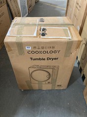 COOKOLOGY 2.5KG MINI TUMBLE DRYER IN SILVER - MODEL NO. CMVD25SL - RRP £154 (PALLET 22)