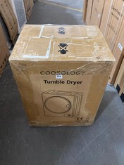 COOKOLOGY 2.5KG MINI TUMBLE DRYER IN WHITE CMVD25WH - RRP £154 (PALLET 22)