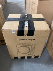 COOKOLOGY 2.5KG MINI TUMBLE DRYER WHITE - MODEL NO. CMVD25WH - RRP £154 (PALLET 22)