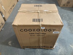 COOKOLOGY 45L STAINLESS STEEL MINI TABLE TOP FRIDGE MFR45SS (PALLET 3)