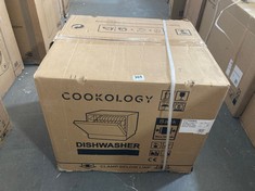 COOKOLOGY 6 PLACE TABLE TOP DISHWASHER WHITE CTTD6WH - RRP £189 (PALLET 5)