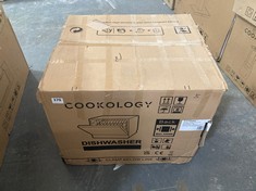 COOKOLOGY 6 PLACE TABLE TOP DISHWASHER BLACK CTTD6BK - RRP £199 (PALLET 5)