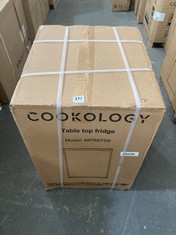 COOKOLOGY 65L STAINLESS STEEL TABLE TOP MINI FRIDGE MFR67SS - RRP £119 (PALLET 21)