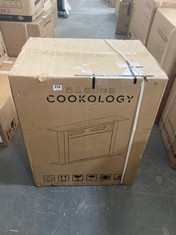 COOKOLOGY 60CM DOWNDRAFT KITCHEN EXTRACTOR FAN BLACK CDD605BK - RRP £379 (PALLET 21)