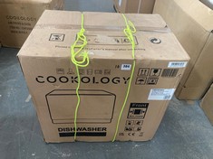 COOKOLOGY 5 PLACE WHITE MINI TABLE TOP DISHWASHER CMDW5WH - RRP £259 (PALLET 16)