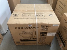 COOKOLOGY 6 PLACE TABLE TOP DISHWASHER IN WHITE - MODEL NO. CTTD6WH - RRP £189 (PALLET 14)