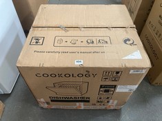 COOKOLOGY 6 PLACE TABLE TOP DISHWASHER IN SILVER - MODEL NO. CTTD6SL - RRP £199 (PALLET 14)