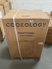 COOKOLOGY 99L WHITE CHEST FREEZER WITH CHILL FUNCTION - MODEL NO. CCFZ99WH - RRP £138 (PALLET 14)