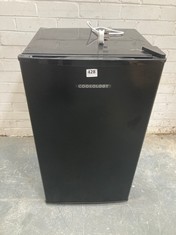 SIA 48CM BLACK FREE STANDING UNDER COUNTER FRIDGE WITH ICE BOX - MODEL NO. LFIBL - RRP £119 (PALLET 12)