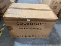 COOKOLOGY 20L STAINLESS STEEL 800W INTEGRATED MICROWAVE - MODEL NO. IM20LSS - RRP £159 (PALLET 12)