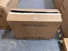 COOKOLOGY 60CM STAINLESS STEEL CHIMNEY COOKER HOOD - MODEL NO. TSH601SS (PALLET 9)