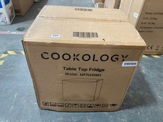 COOKOLOGY 45L MINI TABLE TOP FRIDGE IN WHITE - MODEL NO. MFR45WH (PALLET 9)