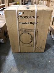 COOKOLOGY 2.5KG MINI TUMBLE DRYER IN WHITE - MODEL NO. CMVD25WH - RRP £154 (PALLET 6)