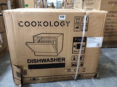 COOKOLOGY 6 PLACE TABLE TOP DISHWASHER IN WHITE - MODEL NO. CTTD6WH - RRP £189 (PALLET 6)