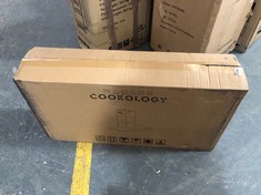 COOKOLOGY 60CM BLACK CHIMNEY COOKER HOOD - MODEL NO. TSH601BK (PALLET 11)