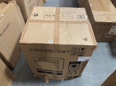 COOKOLOGY DISHWASHER - MODEL NO. CTTD8SL - RRP£250 (PALLET 11)