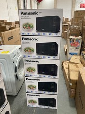 5 X PANASONIC MICROWAVE OVENS MODEL NN-E28JBBM BLACK