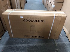 COOKOLOGY CHIMNEY COOKER HOOD MODEL NO: TSH901BK/A (PALLET 24)