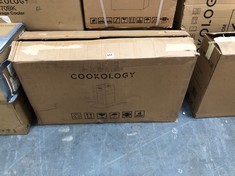 COOKOLOGY CHIMNEY COOKER HOOD MODEL NO: CGL900BK/A (PALLET 24)