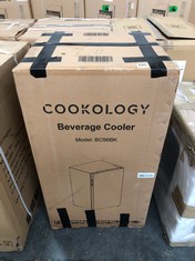 COOKOLOGY BEVERAGE COOLER - MODEL: BC96BK - RRP £215 (PALLET 18)