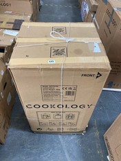 COOKOLOGY UCFF87SL UNDER COUNTER FRIDGE IN SILVER (PALLET 10)