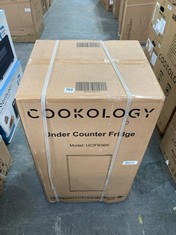 COOKOLOGY UNDER COUNTER FRIDGE MODEL NO- UCIF93BK RRP-£129.99 (PALLET 6)