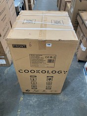 COOKOLOGY 87L 2 DOOR UNDERCOUNTER FRIDGE IN SILVER MODEL NO- UCFF87SL RRP- £149.99 (PALLET 6)