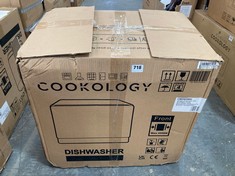 COOKOLOGY 5 PLACE MINI WHITE TABLE TOP DISHWASHER MODEL NO- CMDW5WH RRP- £259.99 (PALLET 7)