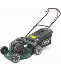 WEBB 46CM HAND PUSH STEEL PACK PETROL LAWNMOWER - MODEL NO. WER18HP4 - RRP £294