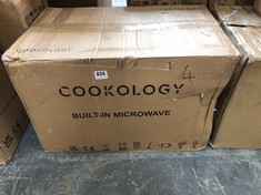 COOKOLOGY BUILT IN MICROWAVE MODEL NO IM20LBK (PALLET 4)