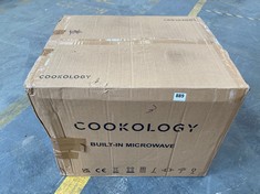 COOKOLOGY BUILT IN MICROWAVE 25L MODEL NO IMOG25LBK ( PALLET 3 )