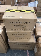 3 X ASSORTED ITEMS TO INCLUDE COOKOLOGY 20L STAINLESS STEEL BUILT-IN MICROWAVE WITH GRILL BIM20LWG - RRP £189 (PALLET 19)