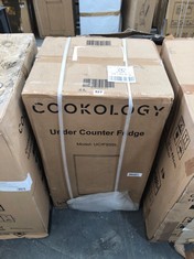 COOKOLOGY 93L SILVER UNDER COUNTER FRIDGE WITH CHILLER BOX UCIF93SL - RRP £129 (PALLET 22)