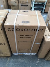 COOKOLOGY 99L BLACK CHEST FREEZER WITH CHILL FUNCTION CCFZ99BK - RRP £138 (PALLET 9)