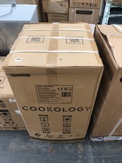 COOKOLOGY 87L SILVER 2 DOOR UNDER COUNTER FRIDGE FREEZER UCFF87SL - RRP £149 (PALLET 9)