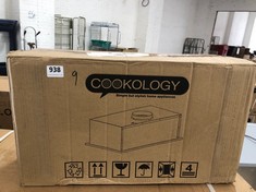 COOKOLOGY 52CM STAINLESS STEEL BUILT-IN CANOPY COOKER HOOD BUCH520SS (PALLET 9)