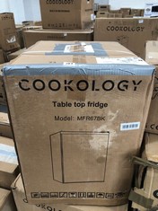 COOKOLOGY TABLE TOP FRIDGE MODEL: MFR67BK ( PALLET 23 )