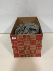 BOX OF ASSORTED ADULT BRANDED CLOTHING TO INCLUDE NIKE ZIPPED HOODIE GREY SIZE M