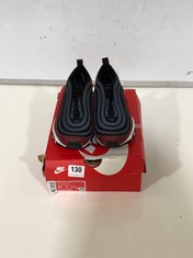 NIKE AIR MAX 97 (GS) TRAINERS TEAM RED/BLACK-ANTHRACITE SIZE 4