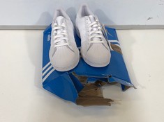 ADIDAS SUPERSTAR TRAINERS WHITE SIZE 8