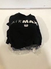 4 X ASSORTED BRANDED CLOTHING TO INCLUDE NIKE BLACK SWEATER WITH WHITE LOGO SIZE M