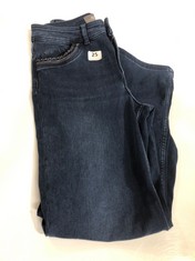 MOS MOSH WOMEN'S WIDE LEG JEANS - DARK INDIGO - SIZE 26 - RRP £121