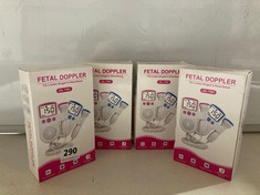 4 X FETAL DOPPLER JSL-T501 TO LISTEN ANGELS HEARTBEAT