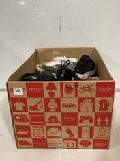 BOX OF ASSORTED ADULT FOOTWEAR TO INCLUDE ON CLOUDTEC TRAINERS BLACK SIZE 6