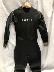 OSPREY MEN'S WETSUIT TRIDENT-BLACK SIZE L - RRP £100