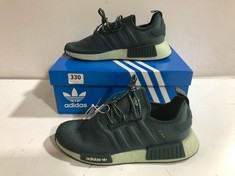 ADIDAS NMD R1 MEN'S TRAINERS IN GREEN/MINT GREEN UK 7.5