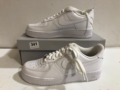 NIKE AIR FORCE 1 '07 ADULTS TRAINERS IN WHITE UK 8 RRP £120